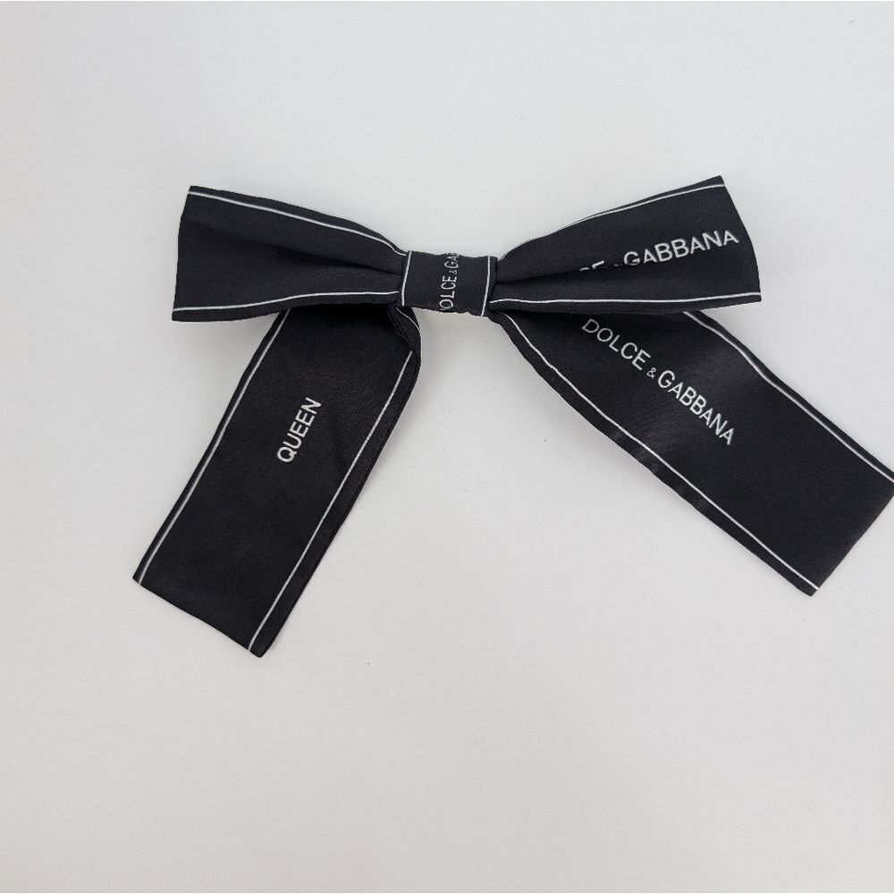 Dolce & Gabbana Black Silk Tie